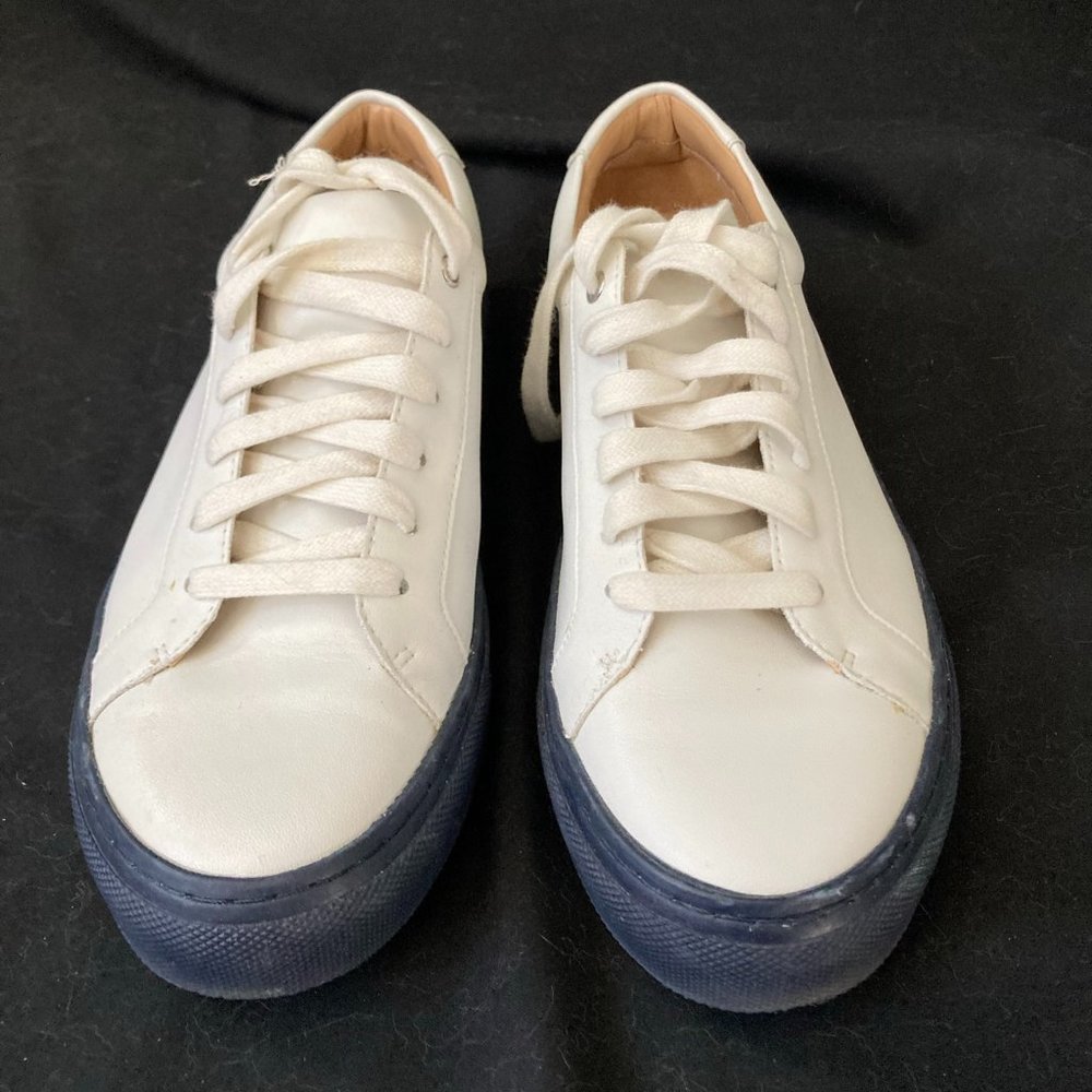 Banana Republic white leather sneakers